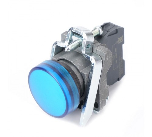 Сигнальная лампа в сборе модульная 22 мм синяя 24В DC  SB4BVB6  SE