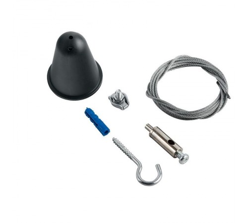 Подвес для шинопровода  TR-1PA-SW-BK-New однофазный 3-5м  Б0064418  ЭРА