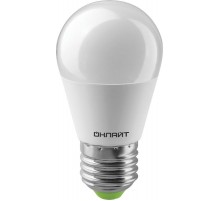 Лампа светодиодная LED OLL-G45-8-230-2.7K-E27  71626  ОНЛАЙТ