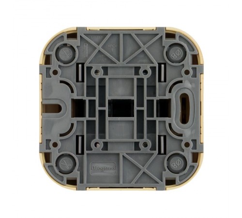 Quteo Сосна Выключатель 2-клавишный 10А  782262  Legrand