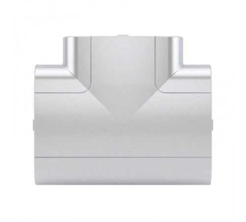 Тройник 110х50 мм цвет серый металлик  01006G  DKC