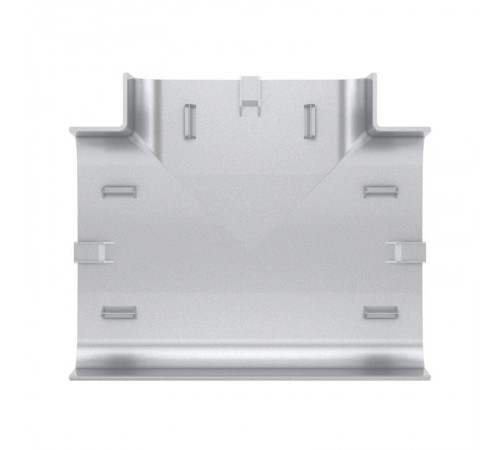 Тройник 110х50 мм цвет серый металлик  01006G  DKC