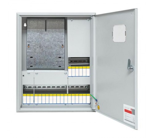 Щит учетно-распределительный навесной ЩРУН 3/24 с окном (ВхШхГ) 500х400х160мм IP31 PROxima  mb23-3/24  EKF