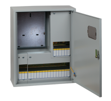 Щит учетно-распределительный навесной ЩРУН 3/24 с окном (ВхШхГ) 500х400х160мм IP31 PROxima  mb23-3/24  EKF