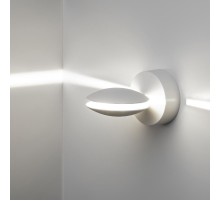 Декоративная подсветка WL44 WH светодиодная 9Вт 3500К белый IP54 для интерьера, фасадов зданий  Б0054425  ЭРА