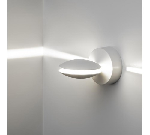 Декоративная подсветка WL44 WH светодиодная 9Вт 3500К белый IP54 для интерьера, фасадов зданий  Б0054425  ЭРА