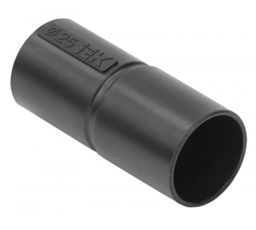Муфта труба-труба GI25G  черный  CTA10D-GIG25-K02-050  IEK