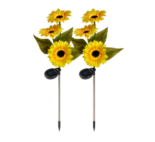 Светильник солнечный SLR-S13-S2 комплект 2-х светильников Подсолнухи  .5053915  ФАZА