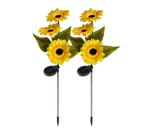 Светильник солнечный SLR-S13-S2 комплект 2-х светильников Подсолнухи  .5053915  ФАZА
