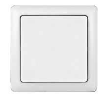 Хит Белый О/У без изолирующей пластины  Выключатель 1-клавишный 6А, 250В  VA16-131-B  SE