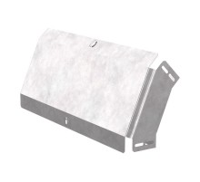 Угол вертикальный внешний 45 градусов с крышкой Стандарт 500х80   PR16.0578  Промрукав