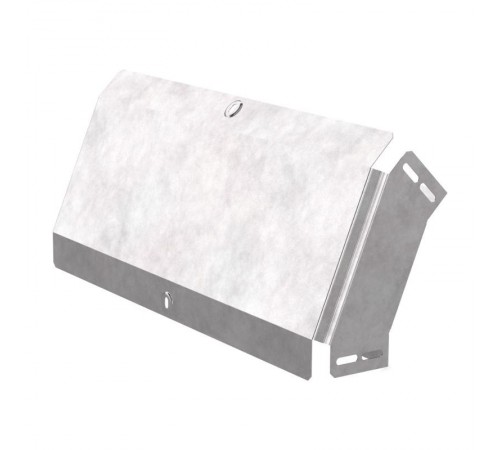 Угол вертикальный внешний 45 градусов с крышкой Стандарт 500х80   PR16.0578  Промрукав