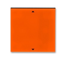 Управляющий элемент Busch-Jalousiecontrol®II ABB Levit с маркировкой оранжевый / дымчатый чёрный  2CHH700110A4066  ABB