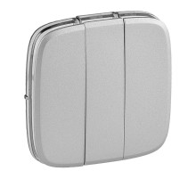 Valena ALLURE Алюминий Клавиша 3-ая  755037  Legrand