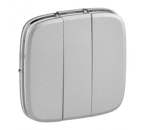 Valena ALLURE Алюминий Клавиша 3-ая  755037  Legrand