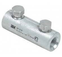 Гильза алюминиевая механическая со срывными болтами АМГ 25-50 до 1 кВ  UZA-29-S25-S50-1  IEK