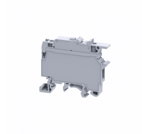 Клемма для предохранителей винтовая OptiClip CF-4-HESI-(5x20)-6,3A-(0,2-6)-серый  289796  КЭАЗ