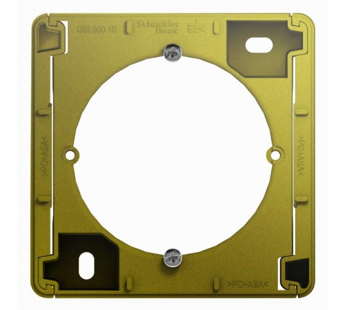 Glossa Фисташковый Коробка для наружного монтажа  GSL001000  SE