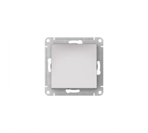 AtlasDesign Aqua Алюминий Переключатель 1-клавишный IP44,сх.6, 10АХ,механизм, быстрозажимные клеммы  ATN440361S  SE