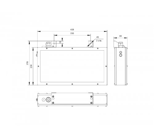 Световой указатель аварийного освещения BS-FLAGMAN-81-S1-INEXI3-FELS  a17396  Белый свет