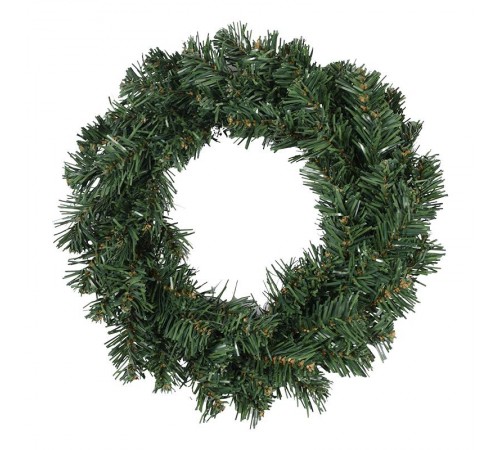 Еловый венок  30 см, ПВХ  307-141  NEON-NIGHT