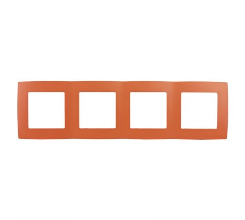 Рамка на 4 поста 12-5004-22  ,  оранжевый  Б0019414  ЭРА