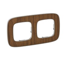 Valena ALLURE Орех Рамка 2-ая  754462  Legrand
