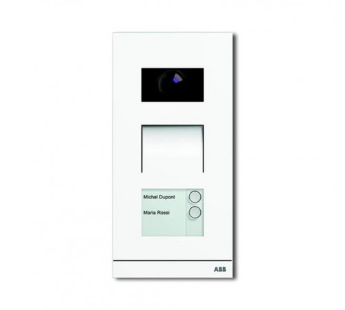 Станция вызывная, видео, двухклавишная, цвет белый матовый  8300-0-0092   2CKA008300A0092  ABB