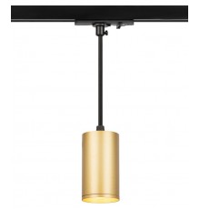Светильник трековый однофазный TR45 - GU10 S MG подвесной 52*100 мм под лампу MR16 золото  Б0054184  ЭРА
