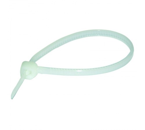 Стяжка кабельная, цвет естественный, 250x4,8 мм (упак.100шт)  262518  Haupa