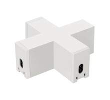 Коннектор крестовой NEO-CLIP-38-CON-X-WH  028938  Arlight