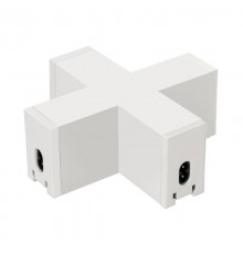 Коннектор крестовой NEO-CLIP-38-CON-X-WH  028938  Arlight