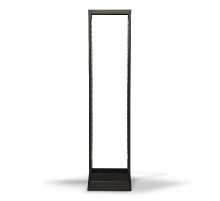 ORL1-37-RAL9005 Открытая стойка 19-дюймовая (19"), 37U, однорамная, цвет черный (RAL 9005)  451301  Hyperline