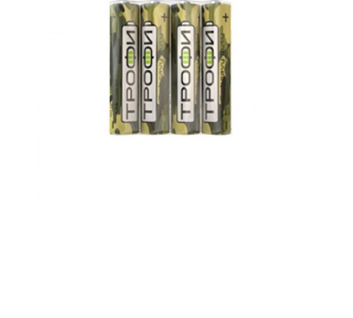 Батарейка солевая (ЭП) R03-4S Классика (60/1200/72000) (AAA)   Б0012907  ТРОФИ