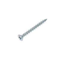 Саморез оконный KRANZ острый, 4.1х40, белый цинк, короб (500 шт./уп.) KR-01-3721-005  Kranz