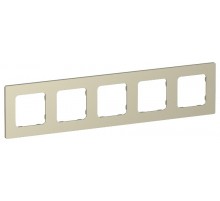 FLITE Classic Рамка 5-ая РУ-5-К-ФлШ шампань  FI-M52-32-20-K37  IEK