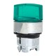 Механизм исполнительный переключателя ХB4 зеленый на 2 положения возвратный без фиксации, с подсветкой с короткой ручк IP65  XB4BD2L-G-65  EKF