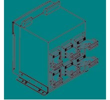 Комплект силовых выводов SHR E2.2 Iu=2500 4шт  1SDA074056R1  ABB