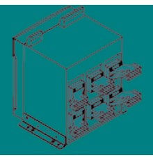 Комплект силовых выводов SHR E2.2 Iu=2000 3шт  1SDA074049R1  ABB