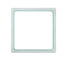 Simon 27 Вставка декоративная в рамку базовую с вырезом, S27 Play, прозрачный зеленый  2700670-111  Simon