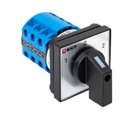 Переключатель кулачковый ПК-1-43 10А 3P "1-0-2" EKF PROxima  pk-1-43-10  EKF