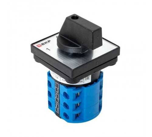 Переключатель кулачковый ПК-1-43 10А 3P "1-0-2" EKF PROxima  pk-1-43-10  EKF