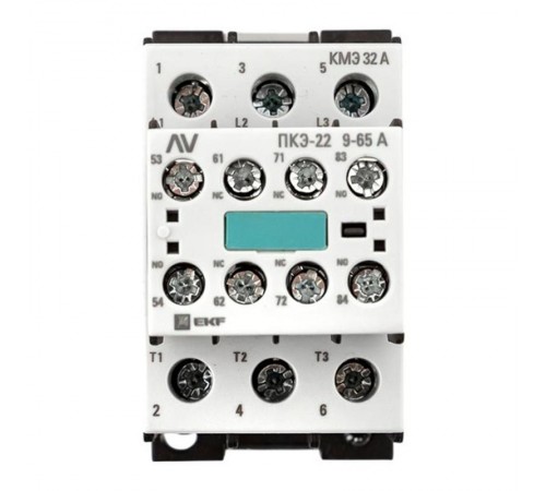 Комплект КМЭ 32А 400В АС с дополнительными контактами 2НО+2НЗ EKF AVERES  ctr-s-32-00-400-av-22  EKF