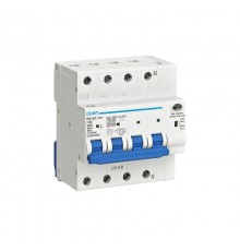Выключатель автоматический дифференциального тока  NB2LE-80ZT 3P+N D10 100мА тип A 6кА, электронный (R)  560168  CHINT
