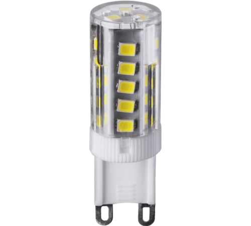 Лампа светодиодная LED 3Вт G9 230В 4000К NLL-P-G9-3-230-4K капсульная прозрачная  71994  Navigator
