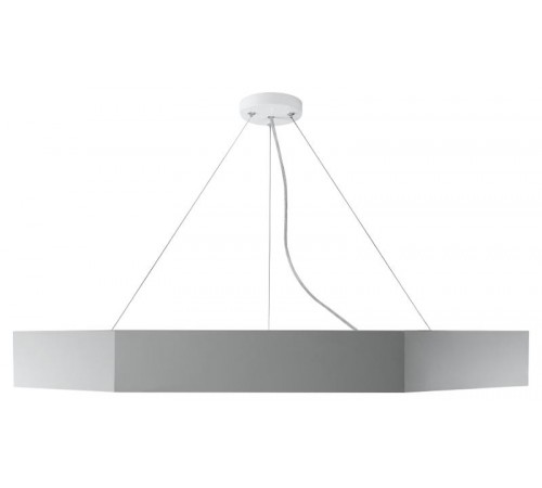 Светильник светодиодный Geometria Hexagon SPO-121-W-40K-038 38Вт 4000K 4000Лм IP40 600*600*80 белый подвесной ЛТ  Б0058876  ЭРА