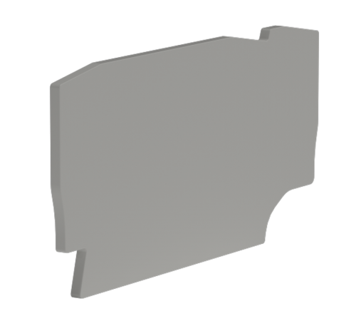 Крышка для клеммы 3 точки подключения на 2,5 кв.мм  ZEFC211GR  DKC