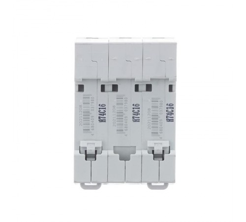 Выключатель автоматический трехполюсный ВА-103 3Р 16А характеристика C 6кА  12305DEK  DEKraft