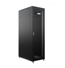 Шкаф напольный 19" 42U 800х1000мм, передняя и задняя дверь с перфорацией, RAL9005  04-2364-1  REXANT