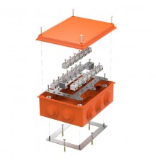 Коробка огнестойкая для о/п 40-0320-FR2.5-40 Е15-Е120 RAL2004 200х150х75 (5 шт/кор)  40-0320-FR2.5-40  Промрукав